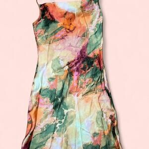 Nwt nasty gal marble print dress